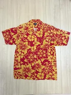 90s OLD STUSSY アロハシャツ USA製 L ステューシーのサムネイル