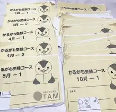 成基学園　幼児教室　TAM ★とっくんシリーズ8冊セット！★ TAM（タム）の教材｜成基の幼児教育TAM（タム）｜小学校受験対策