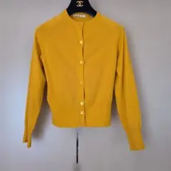 MARNI イエローカーディガン コットンのサムネイル