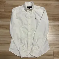 Ralph Lauren オックスフォードホワイトシャツ カスタムフィット　S