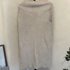 den様専用マタニティ セルフカット リブ タイト スカート Andme