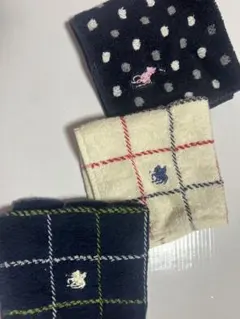 POLO RALPH LAUREN ハンカチ　タオル　フェイスタオル　３枚セット