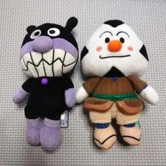 【お値下】ばいきんまん　おむすびまん　 ぬいぐるみ プリちぃビーンズ　アンパンマ