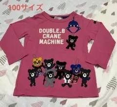 ミキハウス　DOUBLE.B 子供服　春服　100サイズ