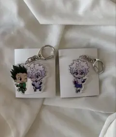 HUNTER×HUNTER リアル脱出 アクリルキーホルダー キルア ゴン