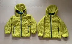 モンベル　ダウンジャケット　リバーシブル