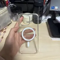 iPhone15promax用クリアケース MagSafe対応