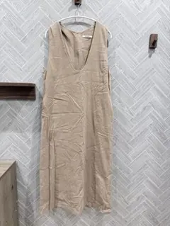 URBAN RESEARCH ベージュ Vネック ワンピース