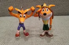 クラッシュバンディクー フィギュア、 キーホルダー