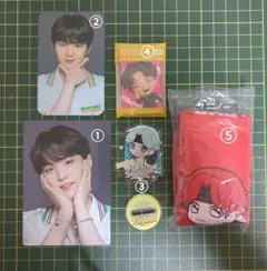 BTS シュガ ユンギ トレカ他5点セット