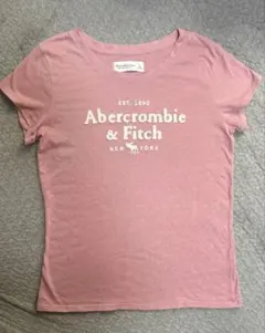 Abercrombie & Fitch 半袖Tシャツ ピンク Sのサムネイル