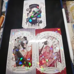 第五人格 アートコレクション カード 白黒無常 芸者 蝋人形師 3点セット