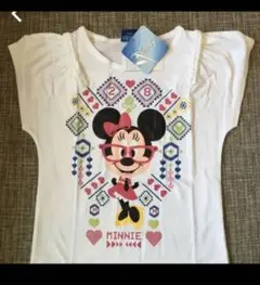 新品　姉妹でお揃い　ミニーちゃんTシャツ