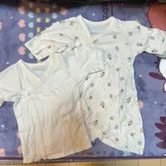 ベビー 半袖コンビ肌着 2枚セット　50㎝