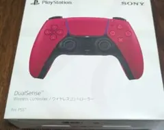PS5　コントローラー　コズミックレッド