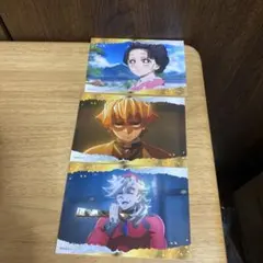 鬼滅の刃 シール 3枚セット