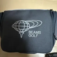 BEAMS GOLF ラウンドポーチ ブラックのサムネイル