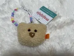 【新品】mojojojo ビーズチェーン付きフェイスマスコット