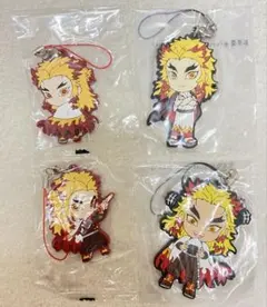 鬼滅の刃 ラバーストラップ 煉獄杏寿郎 無限列車