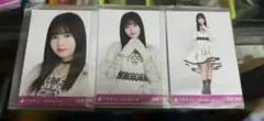 乃木坂46 乃木コレ 生写真 スペシャル衣装40 佐藤璃果 3種コンプ