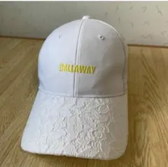 CALLAWAY ホワイト レースキャップ