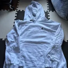 KANGOL ホワイト フード付きパーカー