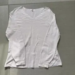 【UNIQLO】3DコットンVネックセーター