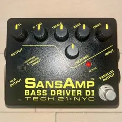 Tech21 NYC SansAmp Bass Driver DI サンズアンプ - メルカリ