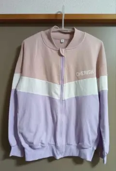 カラーブロック パーカー キッズ