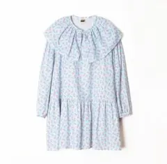 HORIDAY FLOWER BIG COLLAR MINI DRESSのサムネイル