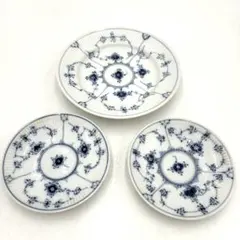 中古   ブルーフルーテッド プレート 3枚セット 中古 Royal Copenhagen ブルーフルーテッド プレート 3枚セット - メルカリ