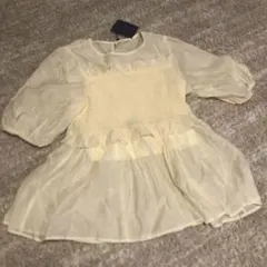 しまむら RAM LOSSA シャーリングブラウス