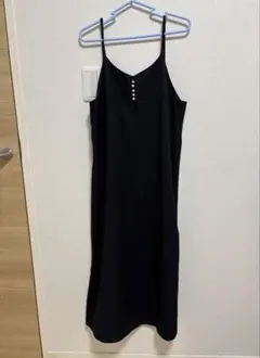 キャミソールワンピース　ネイビー