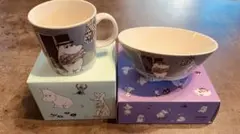 【正規品】ARABIA ムーミンパパ マグカップ&ボウル セットのサムネイル