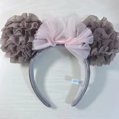 ディズニー カチューシャ フリル