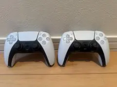 SONY DualSense ワイヤレスコントローラー ホワイト ジャンク ２個