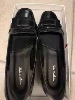 Studio27Collection ブラックローファー 23cm EEE幅