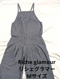 Riche glamour◆リシェグラマー　サロペット　オールインワン　リネン混のサムネイル