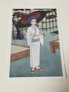 ヒロアカ アニメイトフェア特典ポストカード 心操人使