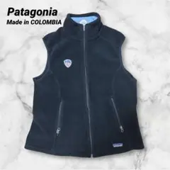 US古着　00s Patagonia フリース ノースリーブベスト コロンビア製