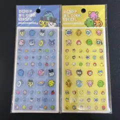 【正規品】 たまごっち タイルシール　2点セット ドロップブロックシール