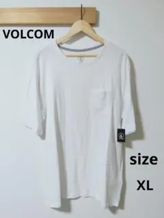 【希少】ボルコム VOLCOM Tシャツ 半袖 ホワイト XL タグ付きのサムネイル