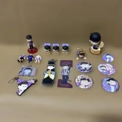 おそ松さん　一松　フィギュア、缶バッジ、キーホルダーなど　計15個