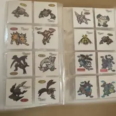 ポケモンパンシール 62枚セット　シールホルダー入り