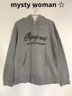 mysty woman☆ グレー パーカー