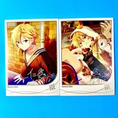 あんスタ 中国 招募 ポラロイド チェキ カード 第2弾 仁兎なずな 2種セット