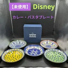ききすけ様専用【未使用品】Disney お皿 5枚組 カレー パスタ 箱入り
