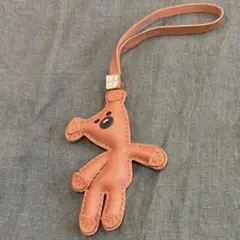 Sticky Zoo クマ型レザーキーホルダー STICKY ZOO】くまバックチャーム＆キーホルダー☆国内発 (バッグ