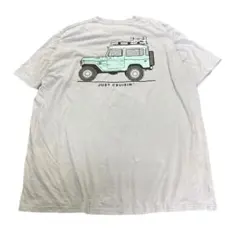 バックプリントTシャツ　4WD ポケット　インポート　古着　8fのサムネイル