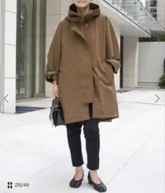 LIBERADD リベラド ZIP LONG BLOUSON キャメルのサムネイル